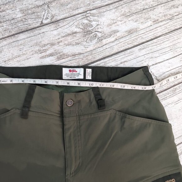 Fjällräven Keb Trousers Green G-1000 Trekking Hiking Pants – Women’s US 12 - Picture 8 of 12